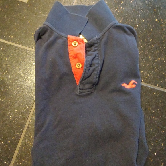 Men's Hollister polo. Size medium - Picture 1 of 3